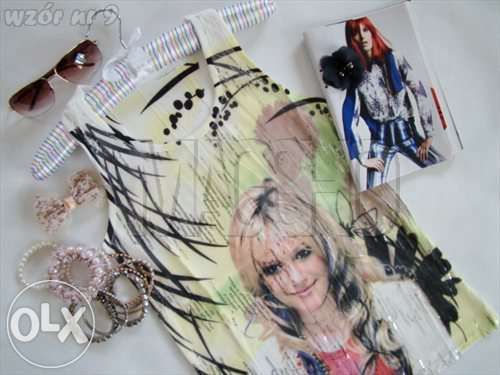 glamour top cekiny kobieta