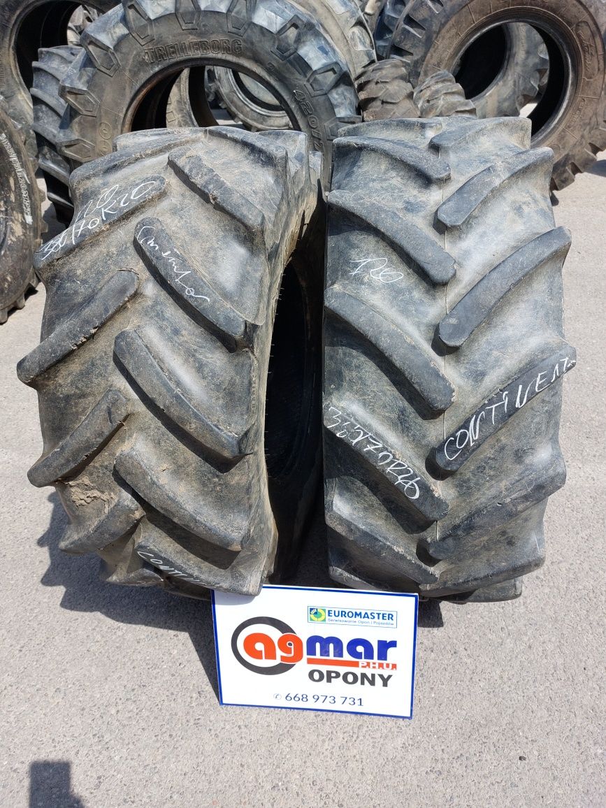 380/70R20 Continental opony używane rolnicze para 
Cena za sztukę sprz