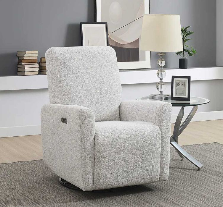 Fotel rozkładany elektrycznie, bujany i obrotowy. MODEL 2