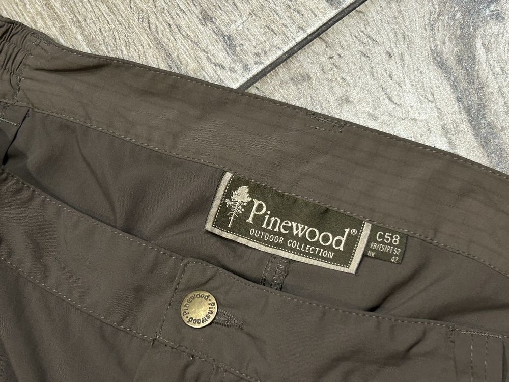 Szybkoschnace spodenki Myśliwskie PINEWOOD roz C58 Nylon