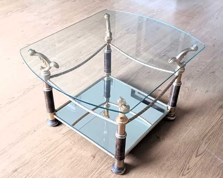 Mesa Centro Sala c/ Vidro e Espelho