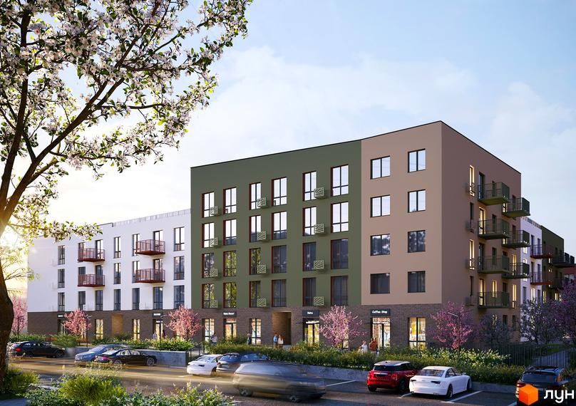 Однокімнатна квартира Субурбія Дуо