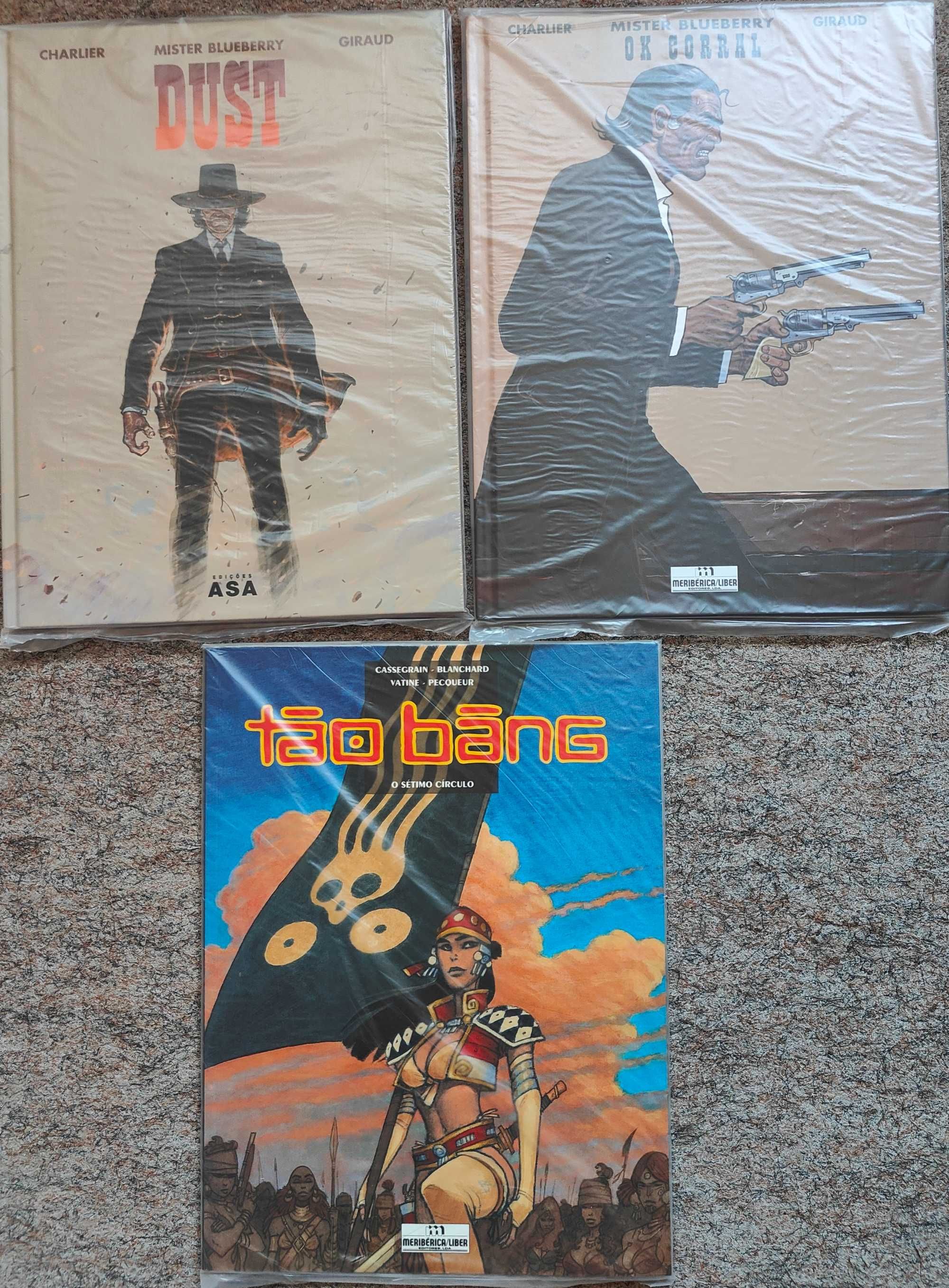Álbuns de BD editada em Portugal - Lote 9.1