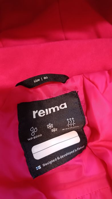 Zimowy kombinezon Reima Reimatec Puhuri 80 różowy