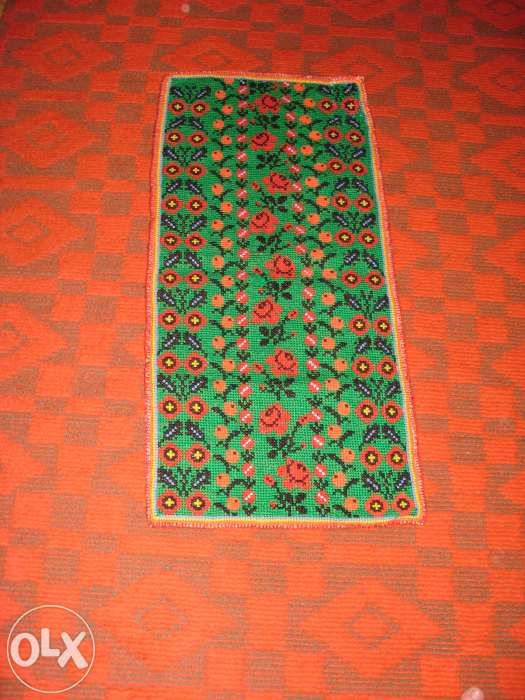 Ковер вышитый крестиком