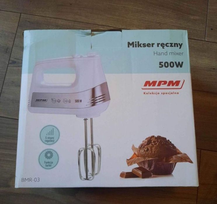 Nowy mikser ręczny MPM 500 W