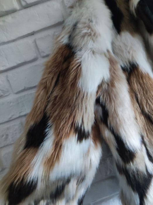 Piękna kolorowe futerko roz xxl