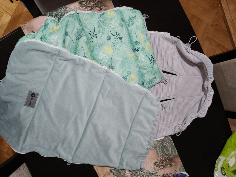 Śpiworek rollersy do fotelika samochodowego