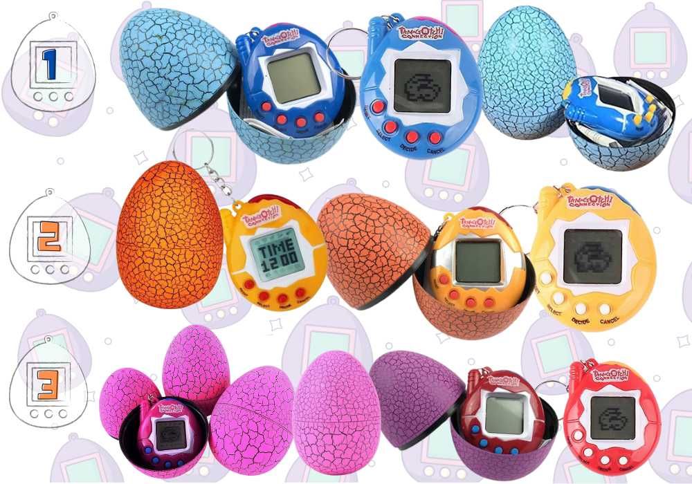 Elektroniczne Tamagotchi Zwierzątko Tamagoczi RÓŻNE KOLORY