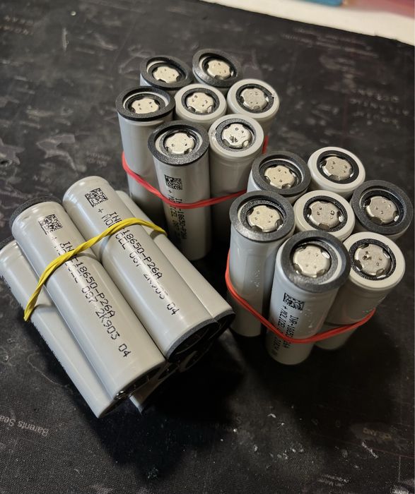 Акамулятори Molicel 18650 / 20700 sony samsung Вживані опис