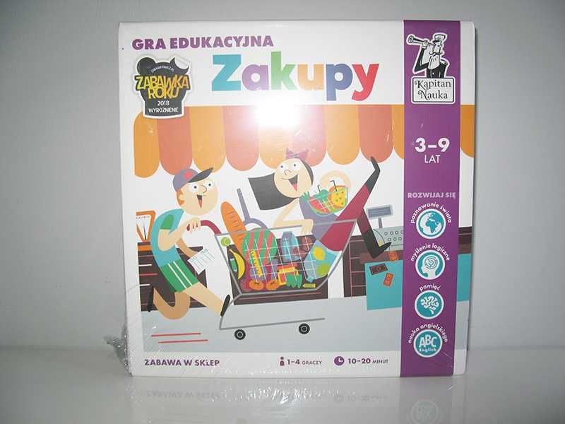 KAPITAN NAUKA gra edukacyjna Zakupy Nowa