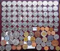 Квотери США, Канади, Панами та інші монети від 10 гривень.