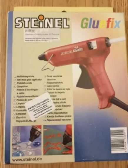 Pistolet do klejenia STEINEL Gluefix klejowy + 2 szt kleju gratis