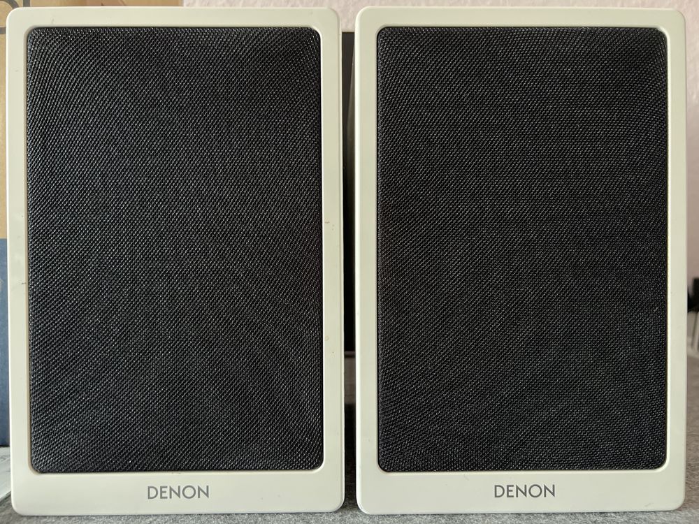 #1357 denon sc-n9 głośniki stereo zestaw kolumny białe