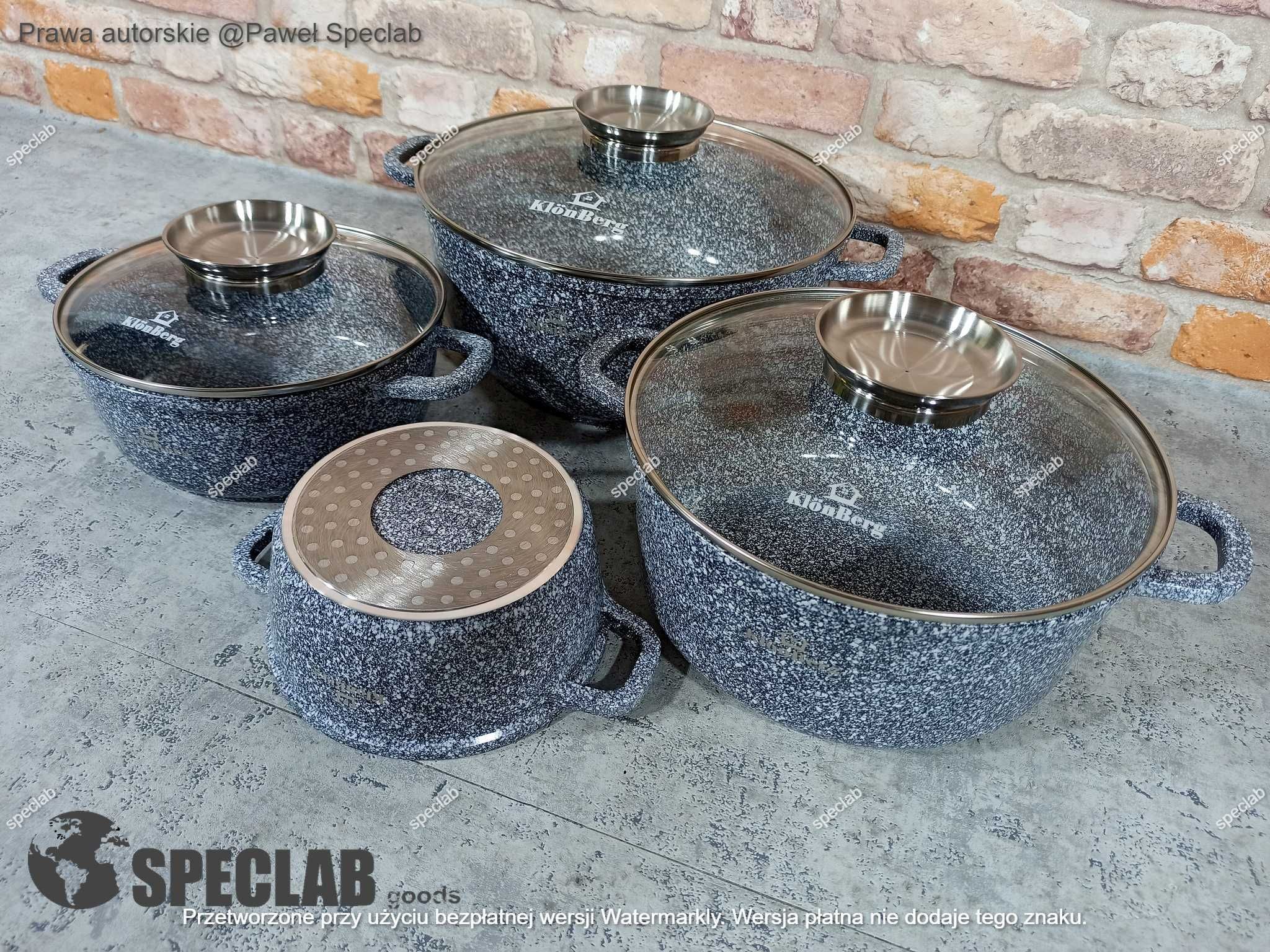 Zestaw garnków KB-3922 Gaz, indukcja, piekarnik, zmywarka