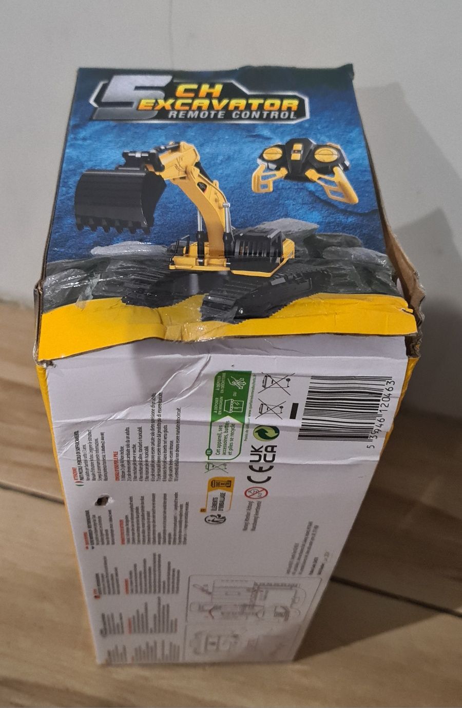 Koparka zdalnie sterowana excavator