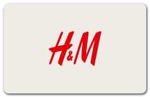 (dostępne 6) 100 zł H&M karta podarunkowa