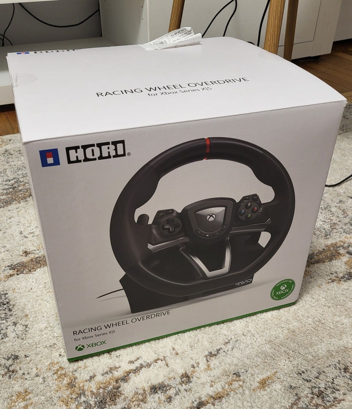 Нове кермо ігрове для Xbox One/X/S Hori Racing Wheel Overdrive