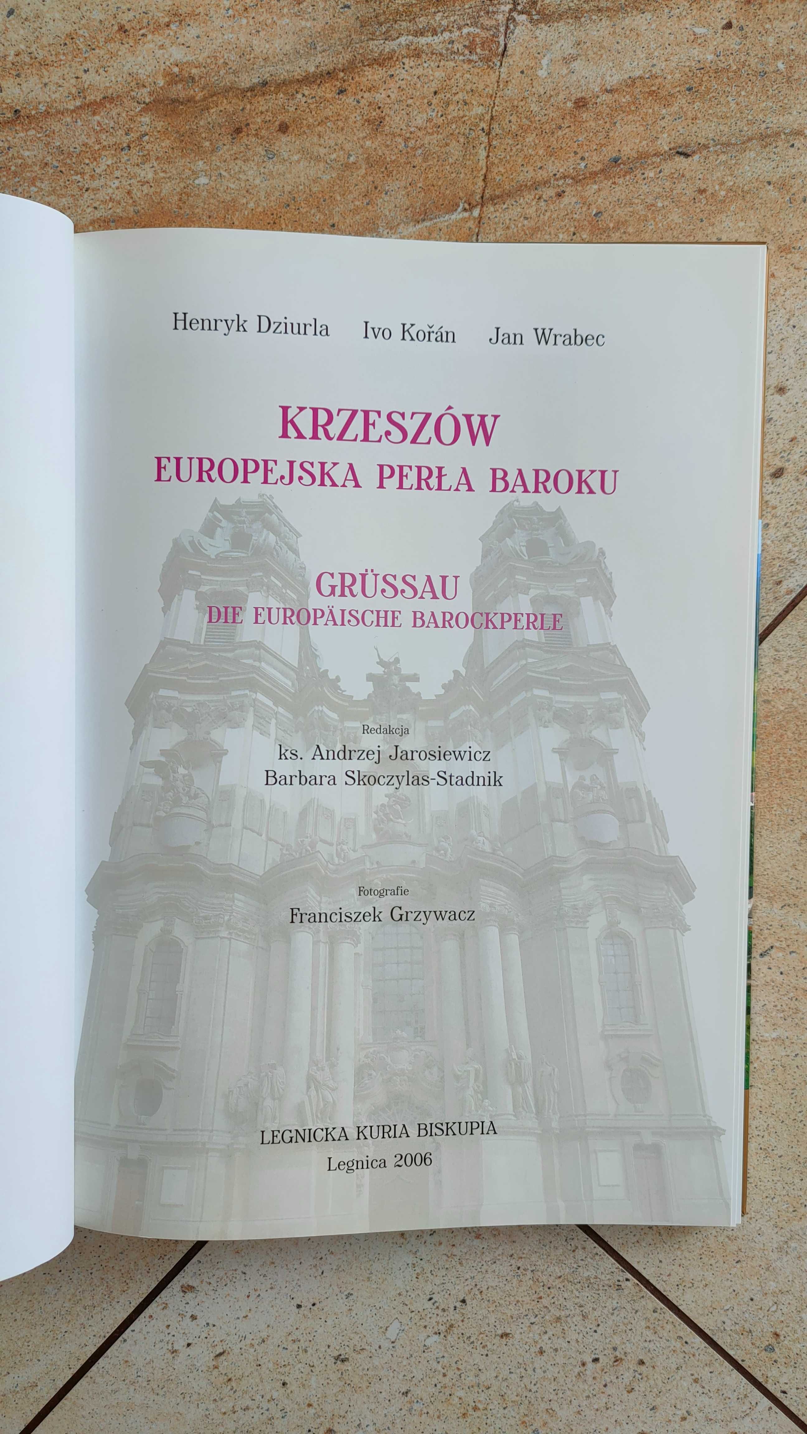 Krzeszów Europejska perła Baroku Dziurla Henryk Wrabec Jan