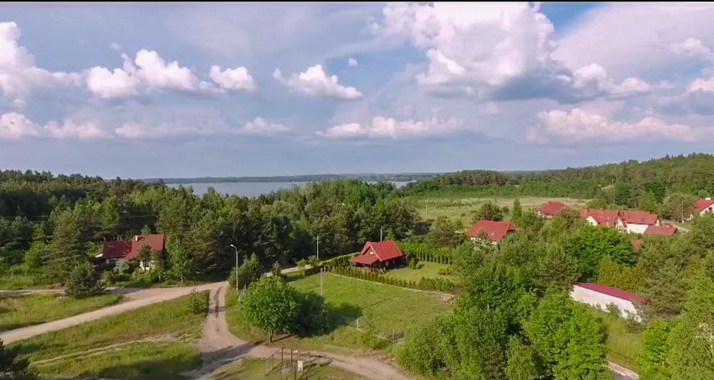 LUKSUSOWE domy / domki nad jeziorem z klimatyzacją Mazury