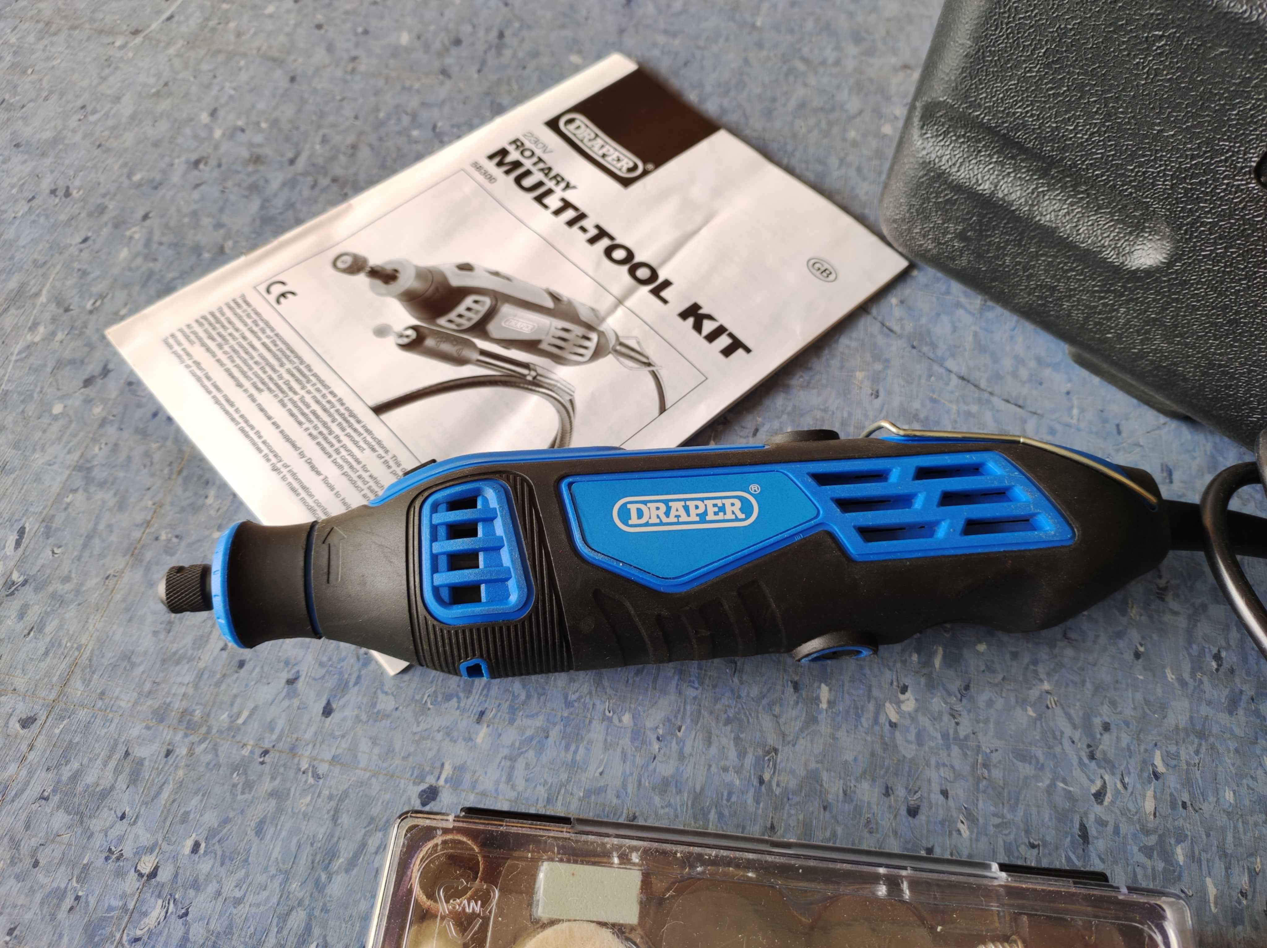 DRAPER Szlifierka wielofunkcyjna JAK NOWA 180W model 58300 multi-tool