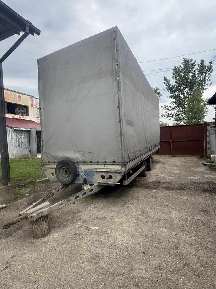 Причіп борт-тент