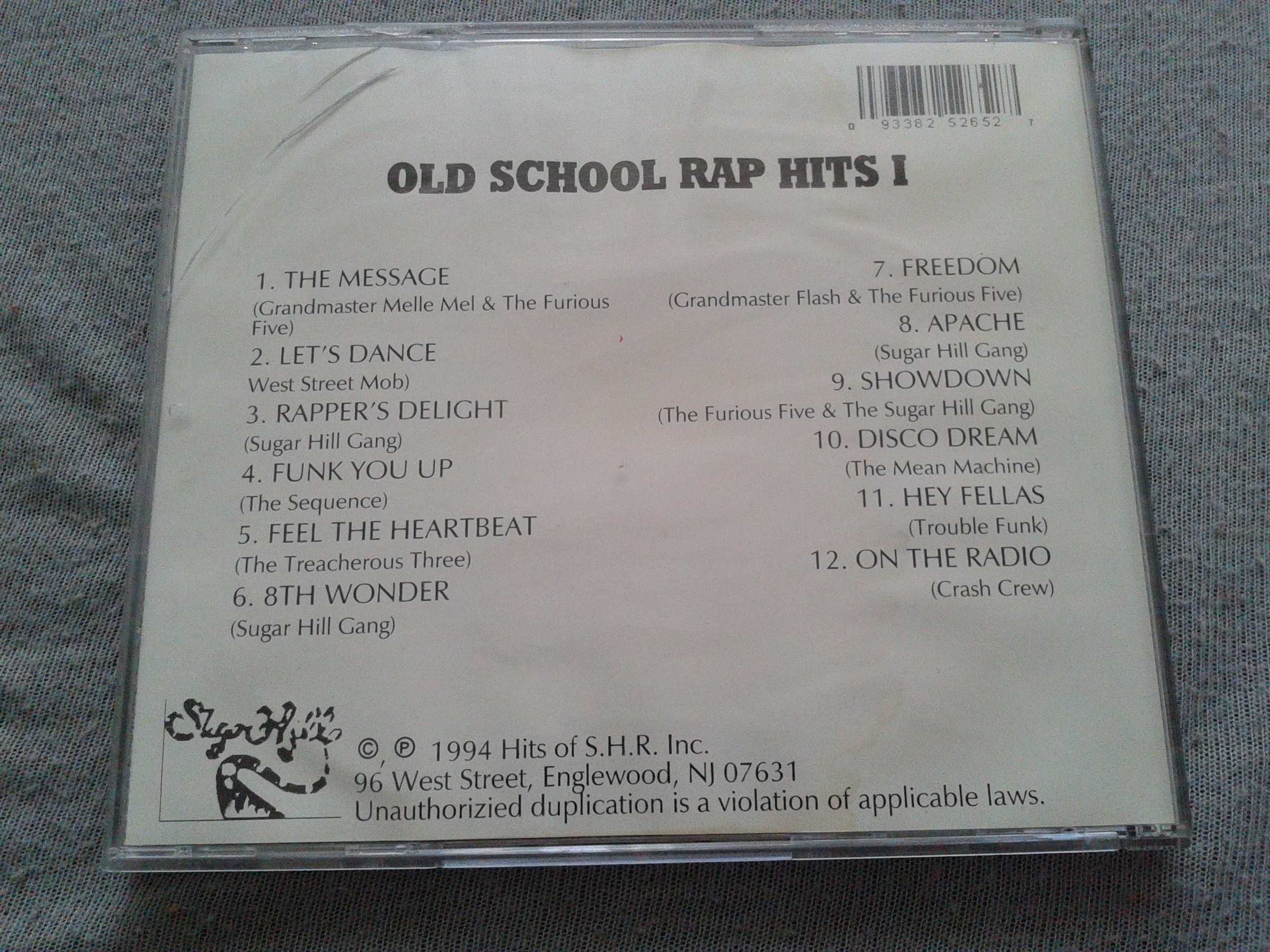 Old School Rap Hits II   CD