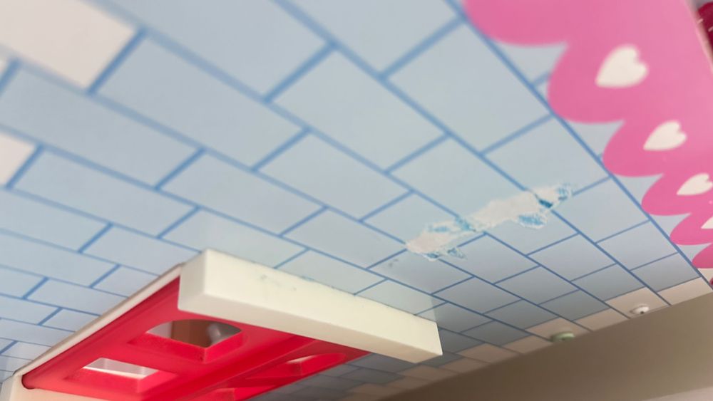 Casa de bonecas com acessórios