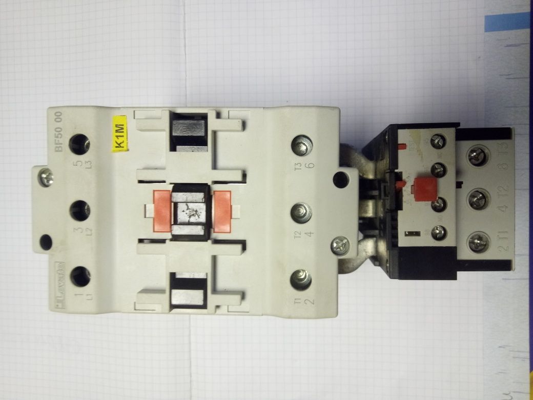 Магнітопускач (контактор) lovato BF-50 (Б/У)