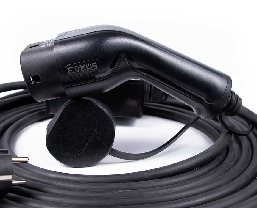 Зарядка для електромобілів Eveus з регулюванням (7.3кВт, 32A) - Type 2