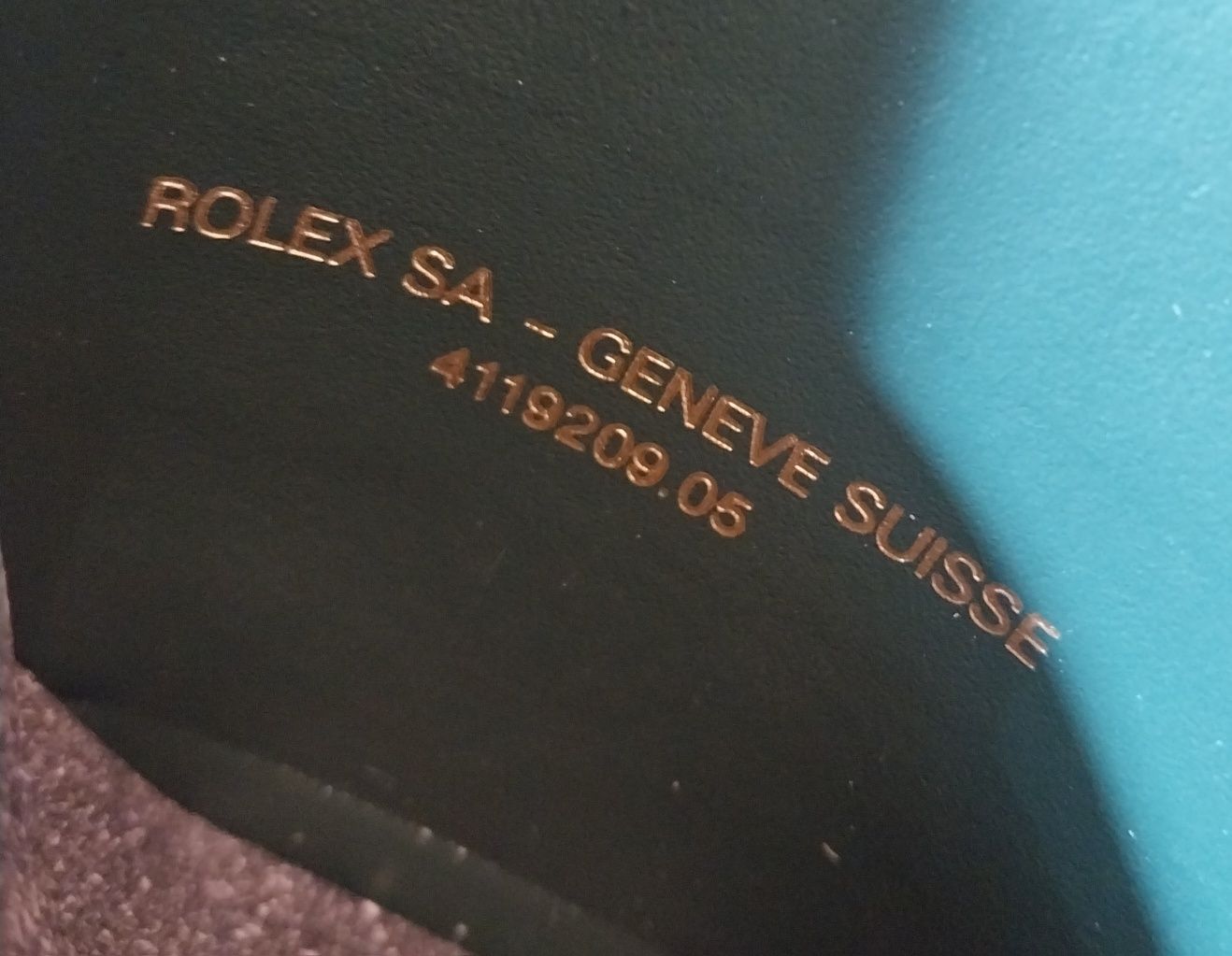 Rolex porta cartões documentos e booklet de relógio