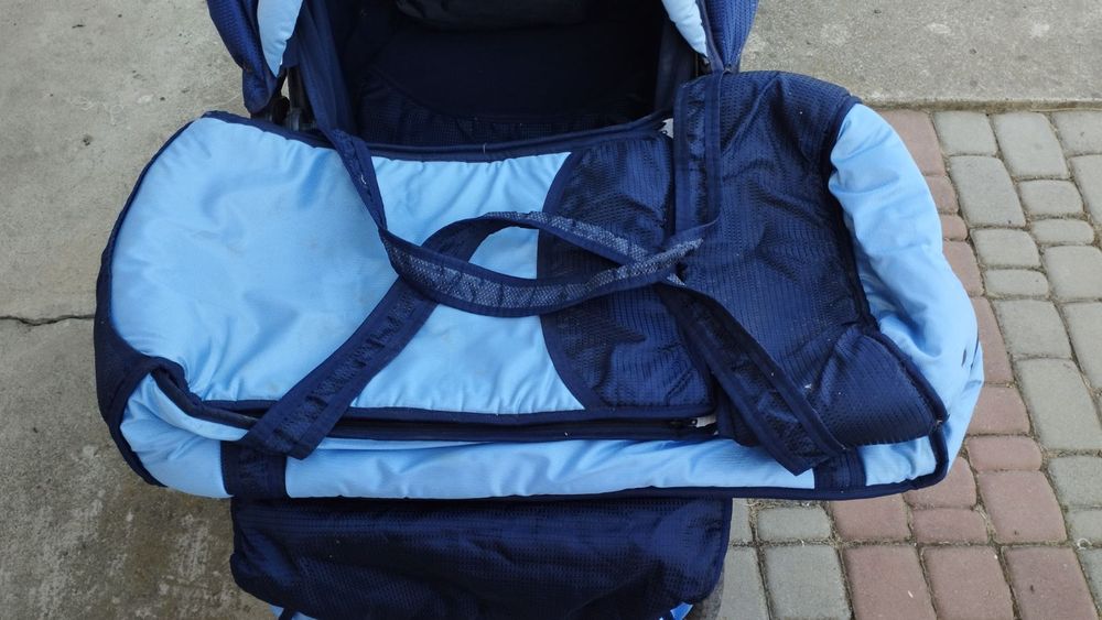 Дитяча коляска-візок 3в1. Б/у. Стан коляски задовільний.