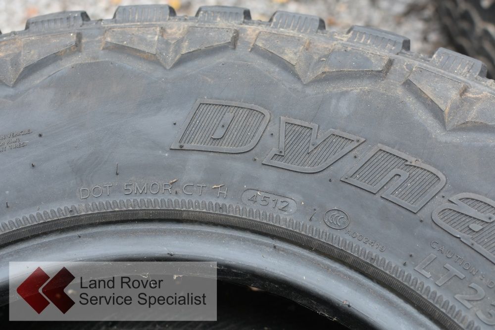 Opony HANKOOK DYNAPRO MT LT 235/85/R16 3szt. 2012r.