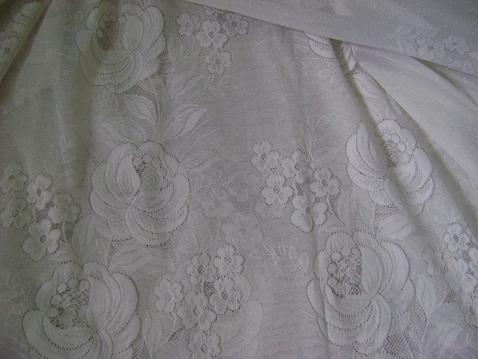 тюль белый капрон гардина выс. 2,9 м шир. 4,3 м