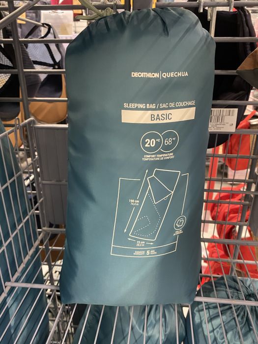 Tenda e saco cama