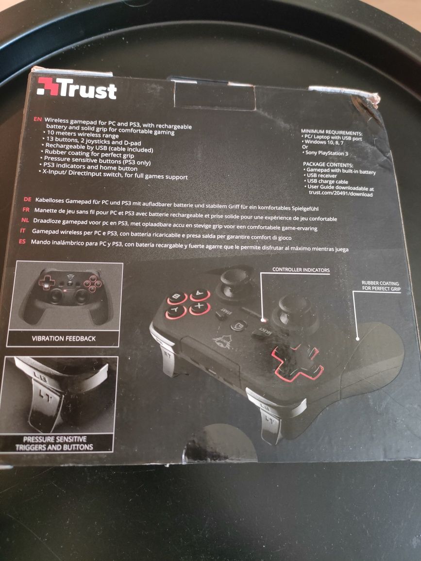 Pad bezprzewodowy trust yula gxt 545