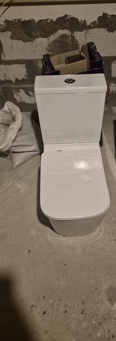 Унітаз-компакт ScandiSPA EDDA Rimless з сидінням SLIM soft-close 3/6 л