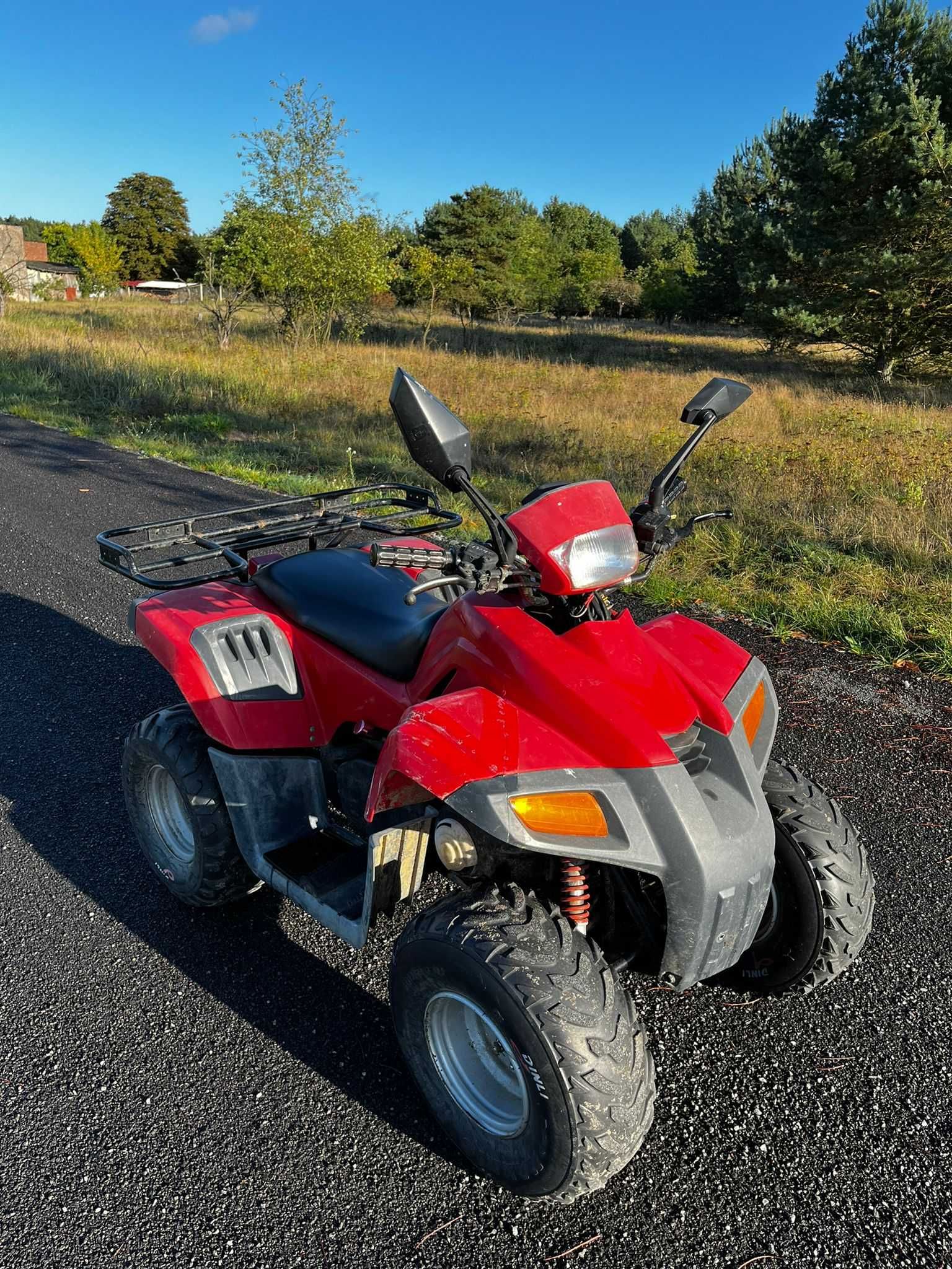 quad 150 plus dokumenty na drogę