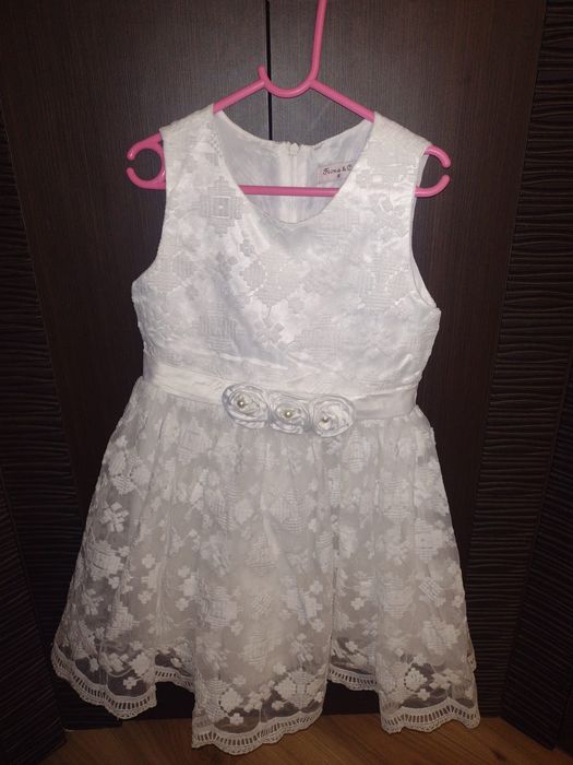 Sukienka dla dziewczynki 6-7 , rozmiar 128