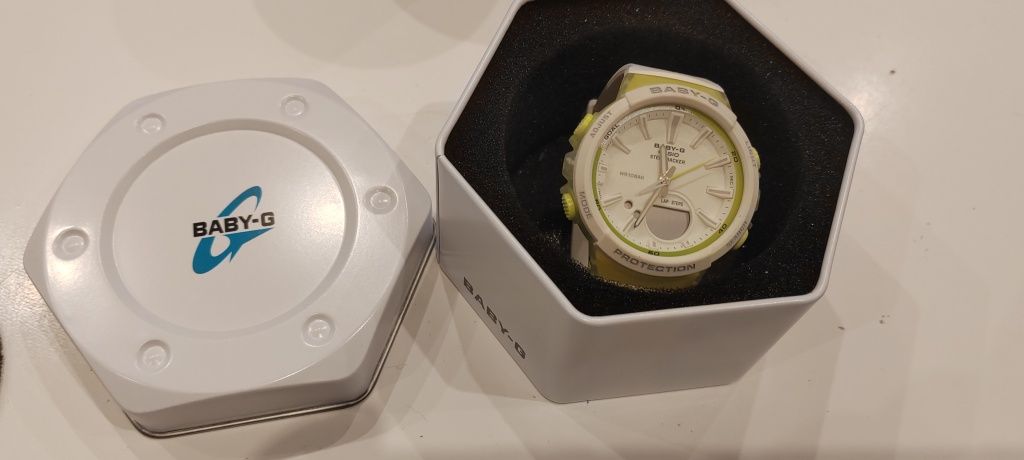 Casio Baby G biało zielony