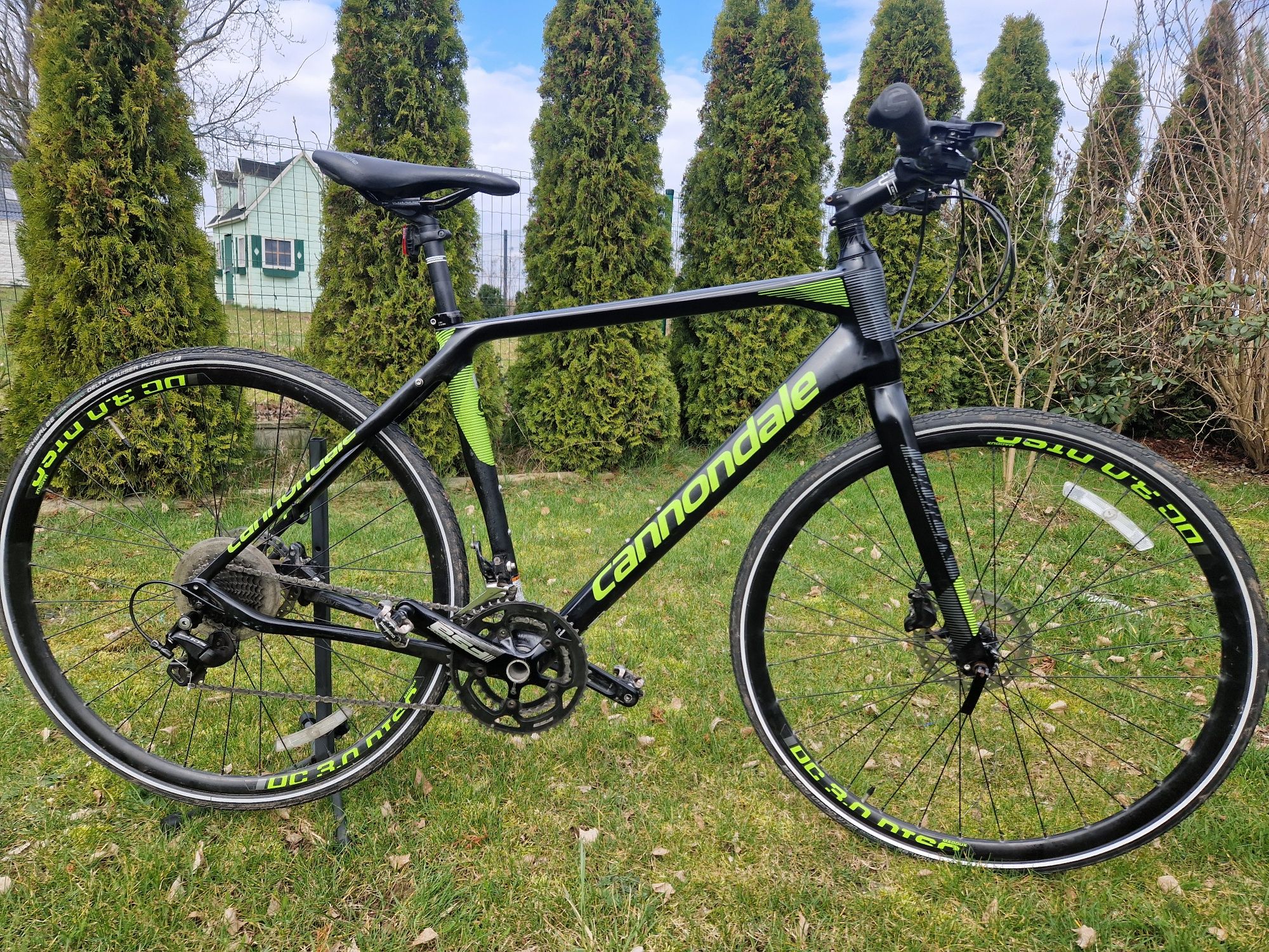 Rower gravel hybryda Cannondale quick 1 carbon 2018r Shimano 105 rama