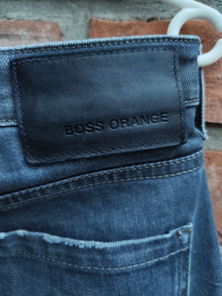 Męskie Spodnie Jeansowe Hugo Boss Orange