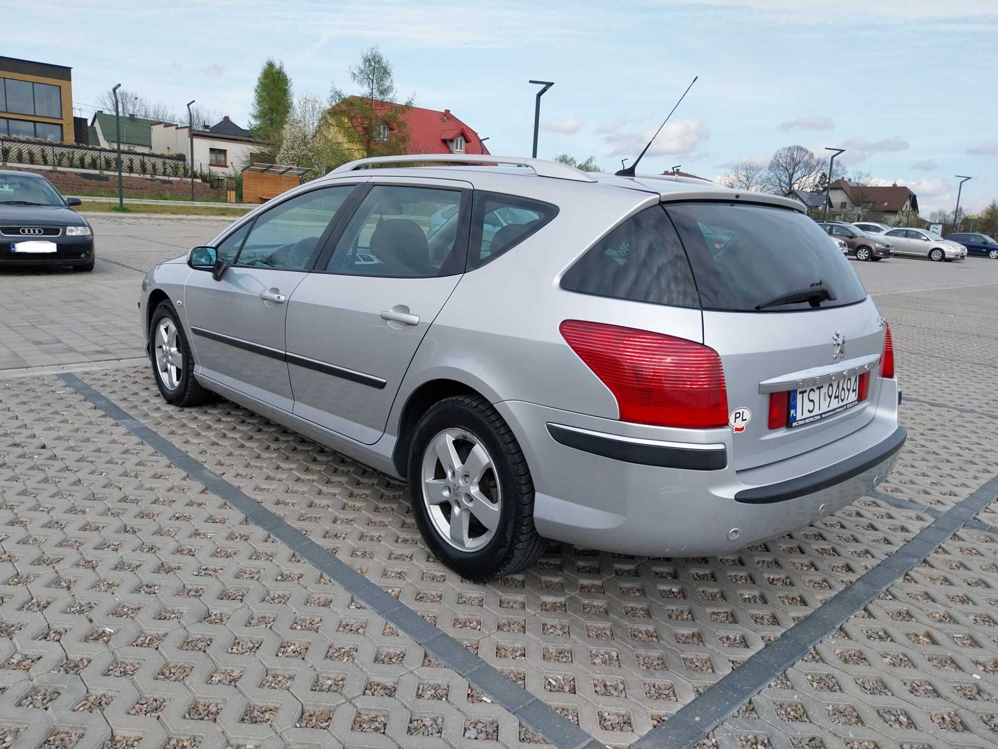 Peugeot 407 SW 2.0 HDI Kombi Panoramiczny dach 2007r