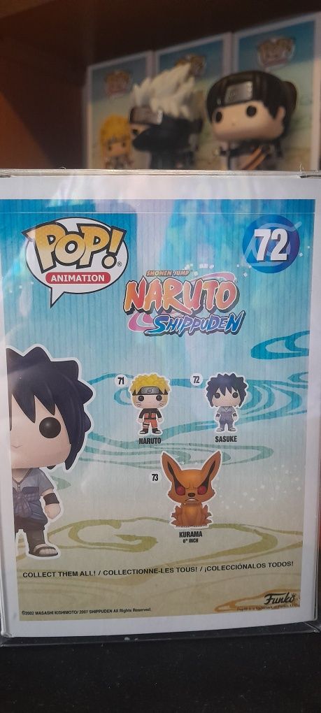 Фігурка funco pop Sasuke в протекторі