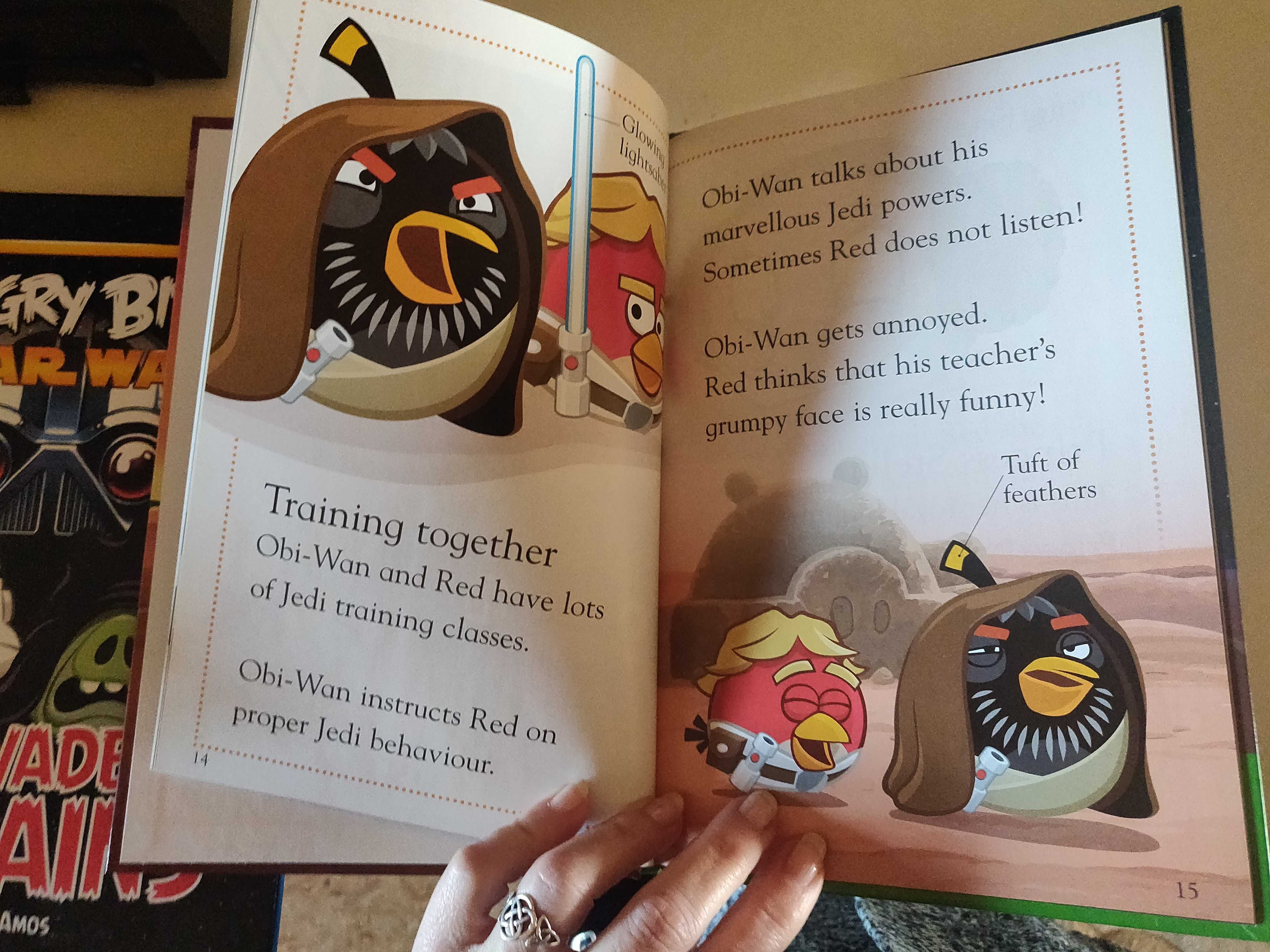 Angry birds książeczki i 2 DVD z bajkami