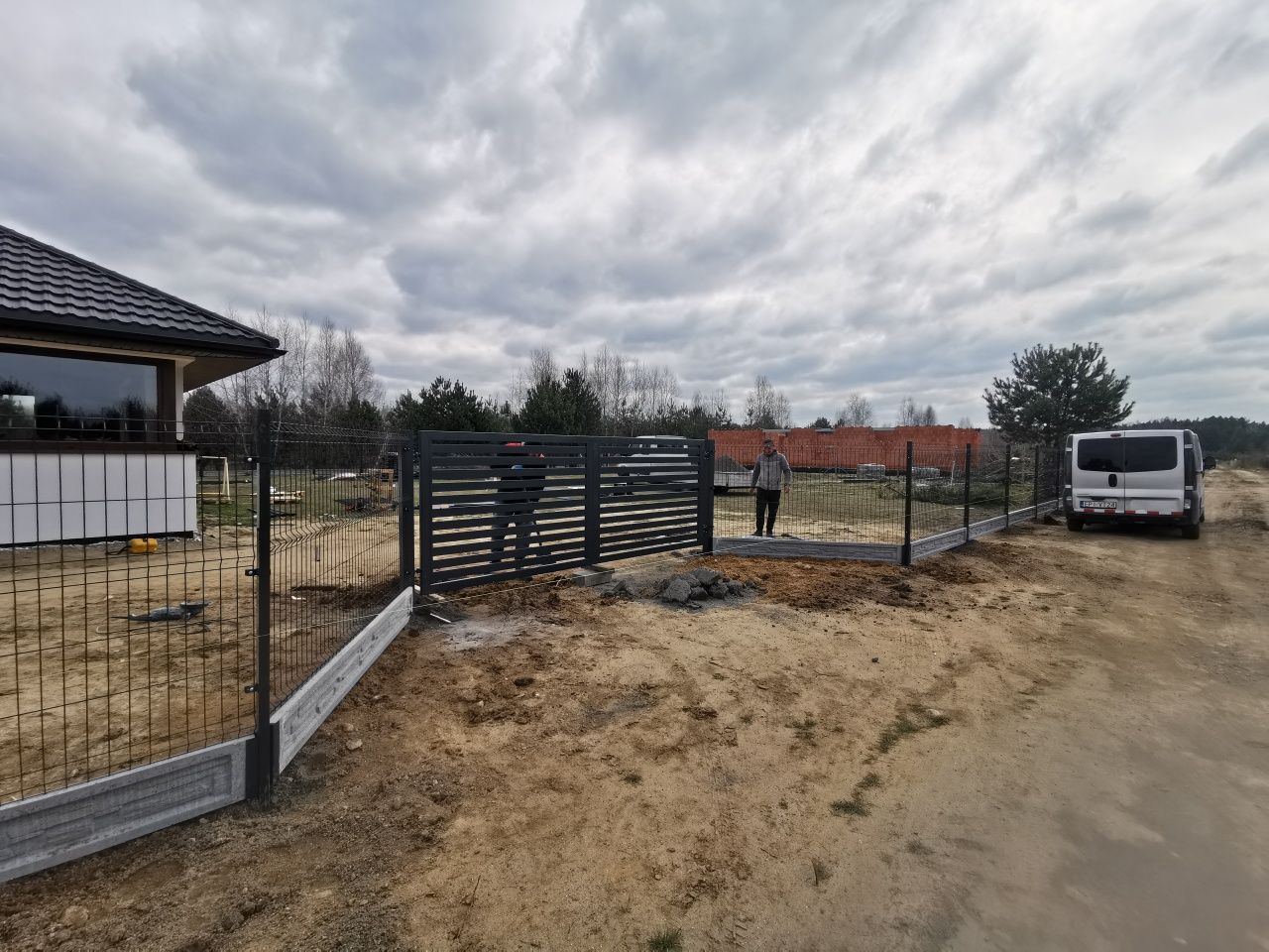 Ogrodzenie panelowe 3D 2D kompleksowo