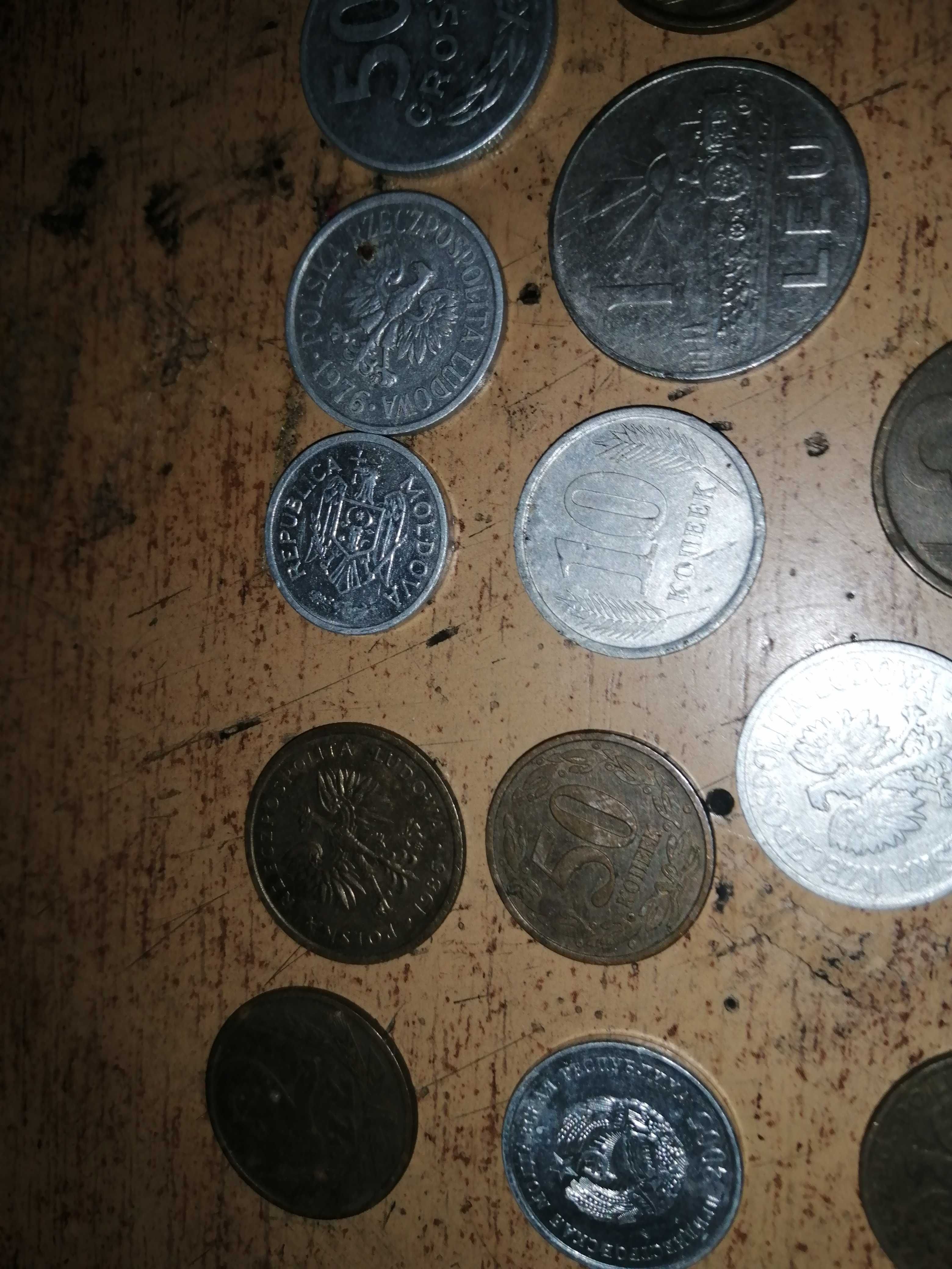 Продам польские ,румынские и молдавские монеты 1983-1986 годов