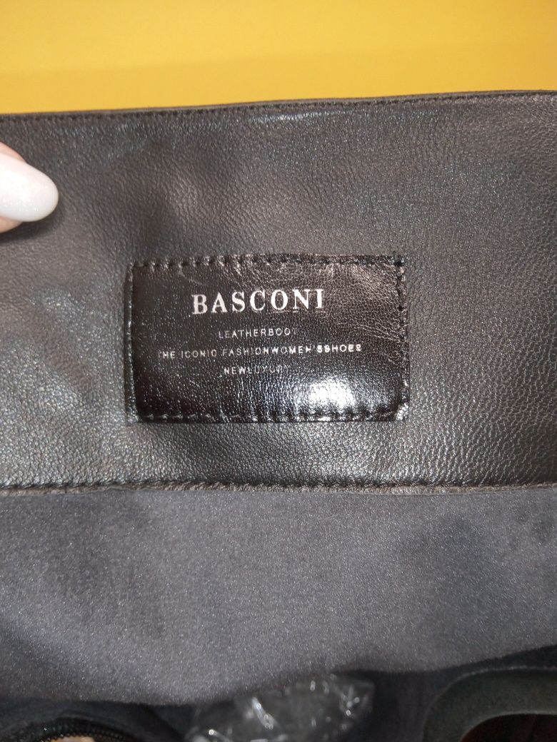 Сапоги BASCONI еврозима,кожа