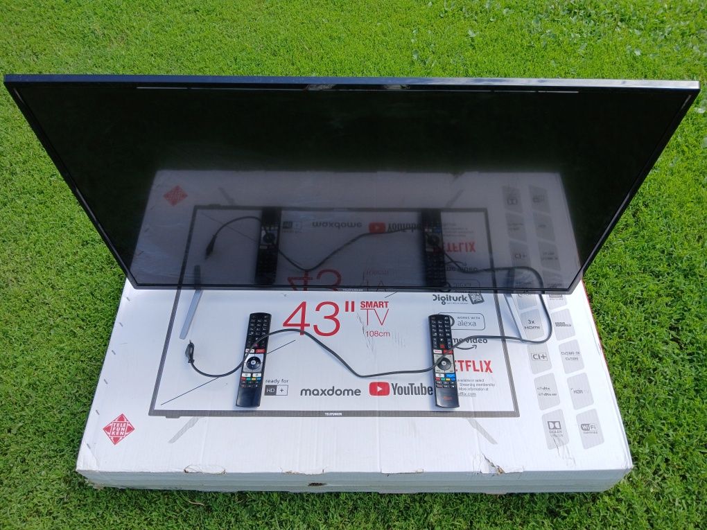 Telewizor LED 43 cale 4K Telefunken D43V800M4CWH