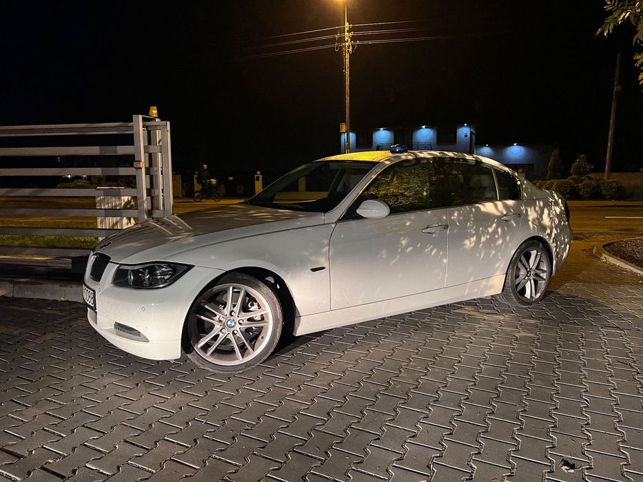 BMW Seria 3 BMW D325, rok 2008, biały – SUPER STAN!!!